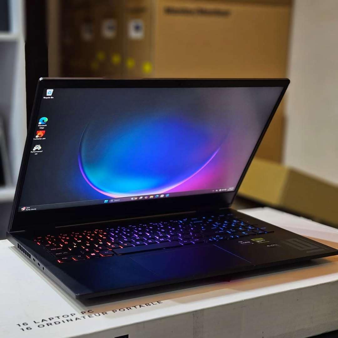 HP Omen 16 is a high-performance laptop comes with the latest Intel Core or AMD Ryzen processors now available in Sambazah in Tanzania