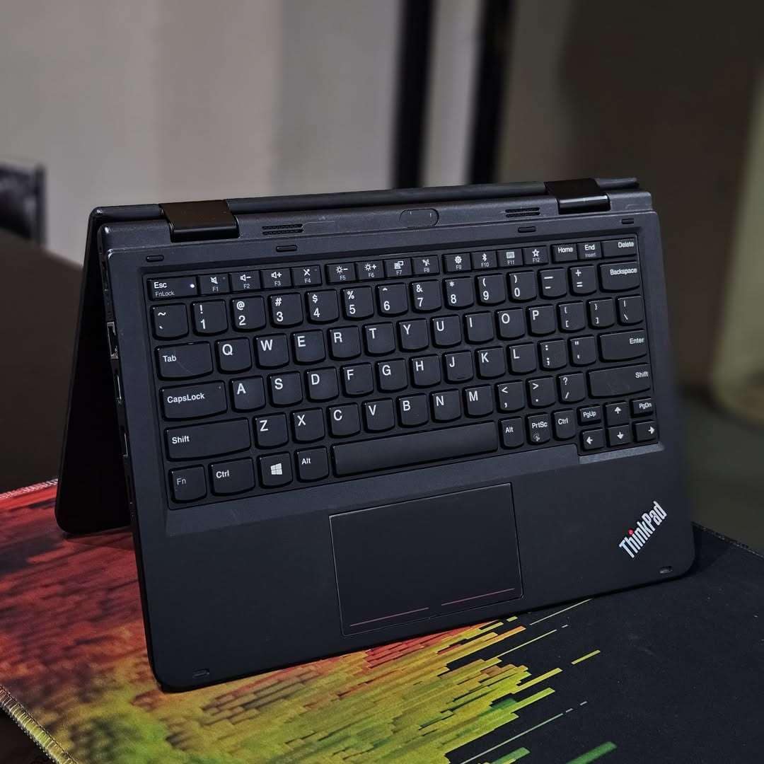 The Lenovo ThinkPad Yoga 11e is a rugged laptop. It is a very durable convertible device. now available in Sambazah in Tanzania