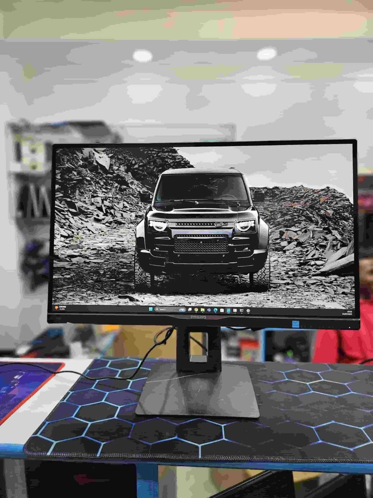Phillips 258136QU 25 inch Monitor 2k Display (2560x 1440) HDMI, VGA, Display Port, Type C, USB Ports, Ethernet Port - Tsh 499,999.jpg now available in Sambazah in Tanzania