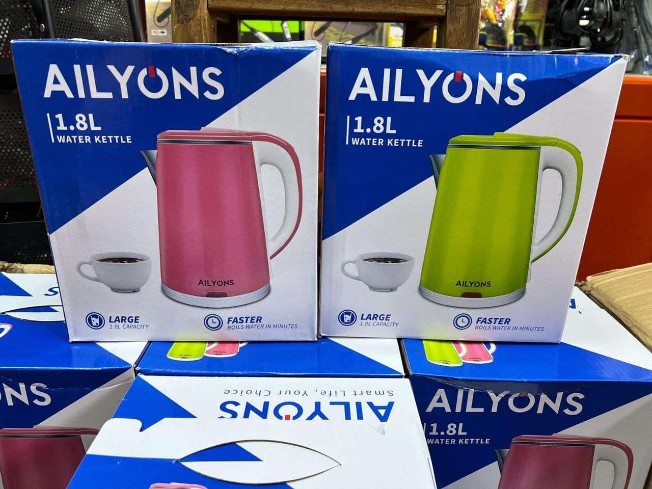 Ailyons 1.8ltr water kettle Tanzania - Tsh 25000 now available in Sambazah in Tanzania