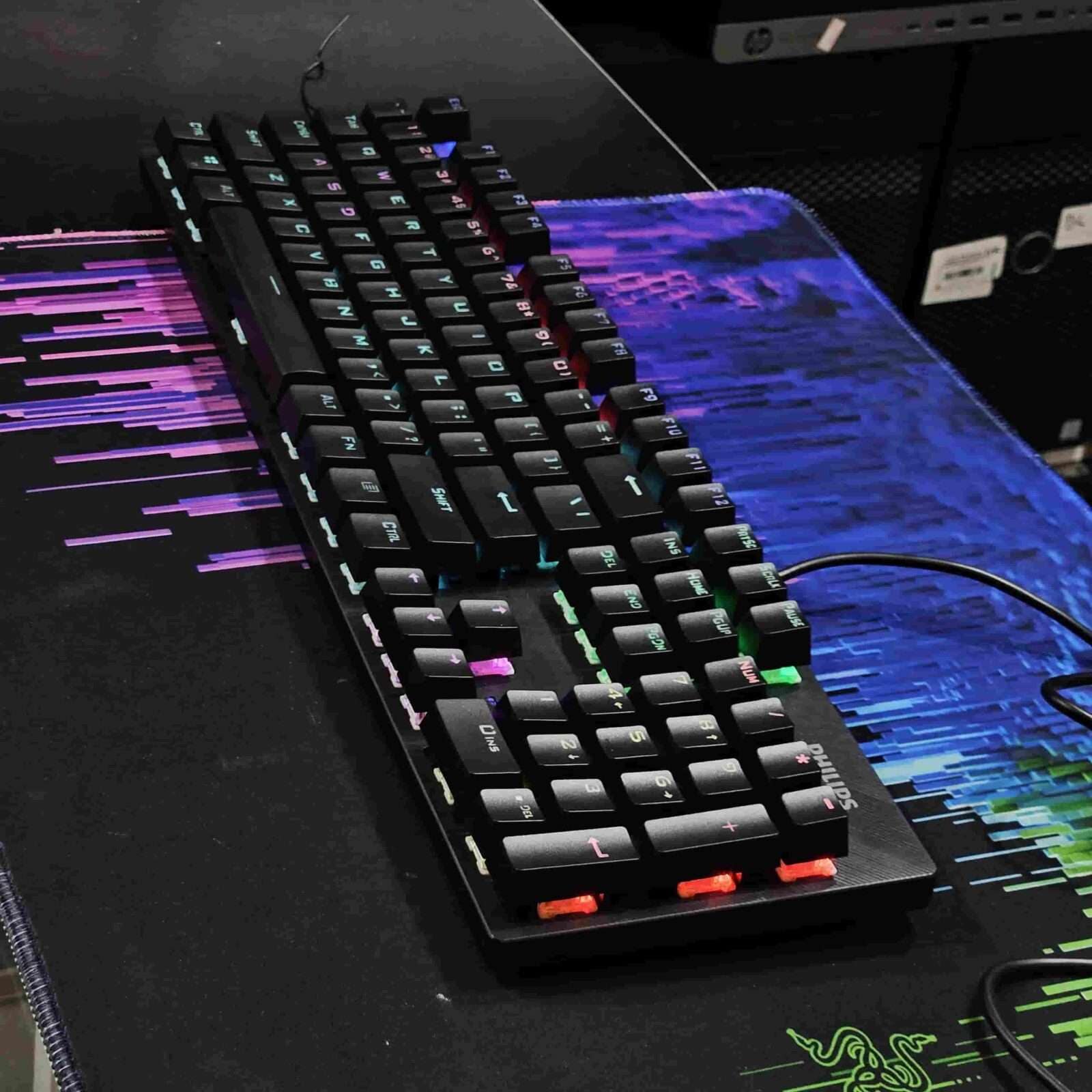 Phillips Mechanical Gaming keyboard available - Tsh 175000.jpg now available in Sambazah in Tanzania