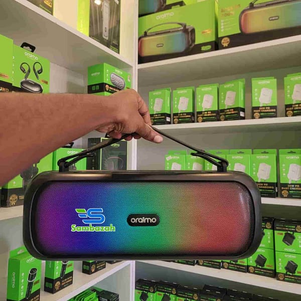 Oraimo Bass go Boom Speaker available in Tanzania through Sambazah