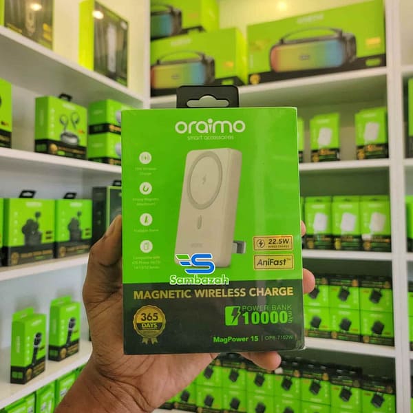 Oraimo Mag power 15 available in Tanzania through Sambazah