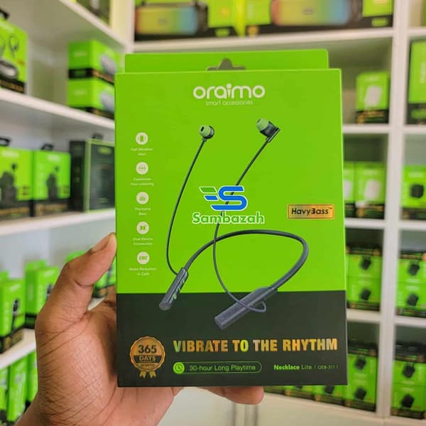 Oraimo Necklace lite available in Tanzania through Sambazah