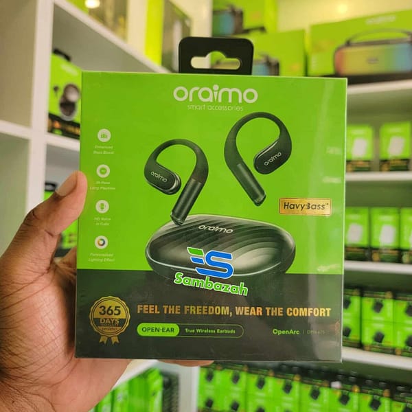 Oraimo Open Arc available in Tanzania through Sambazah