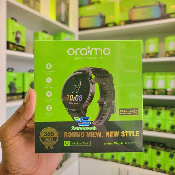 Oraimo Oraimo watch ER available in Tanzania through Sambazah