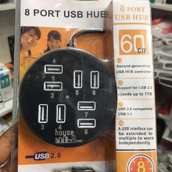 8 port hub - Tsh 25000 now available in Sambazah in Tanzania