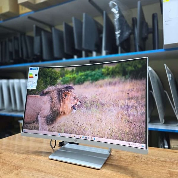 Hp-27-inch-curved-display🔥Brand-new-monitor-🔥19201080-🔥75hz-🔥HDMI-display-portsAvailable-Tsh-650000 available in Tanzania through Sambazah