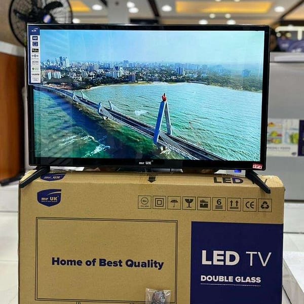 MR UK 32 Inch Double glass Tv - Tsh 270,000 now available in Sambazah in Tanzania