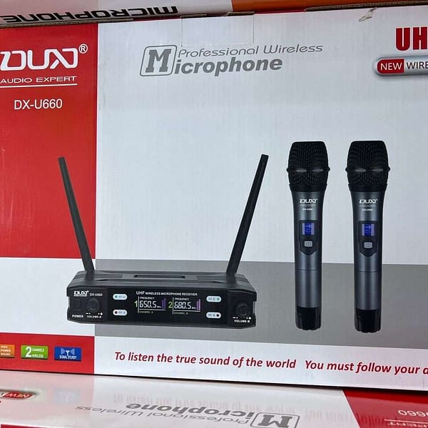 Professional wireless microphones - Tsh 195,000 available in Tanzania through Sambazah