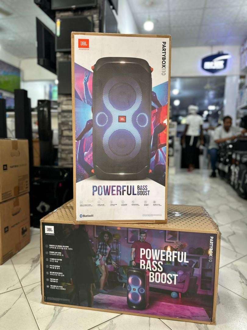 JBL Party box 110 Tanzania - Tsh 1050000 now available in Sambazah in Tanzania