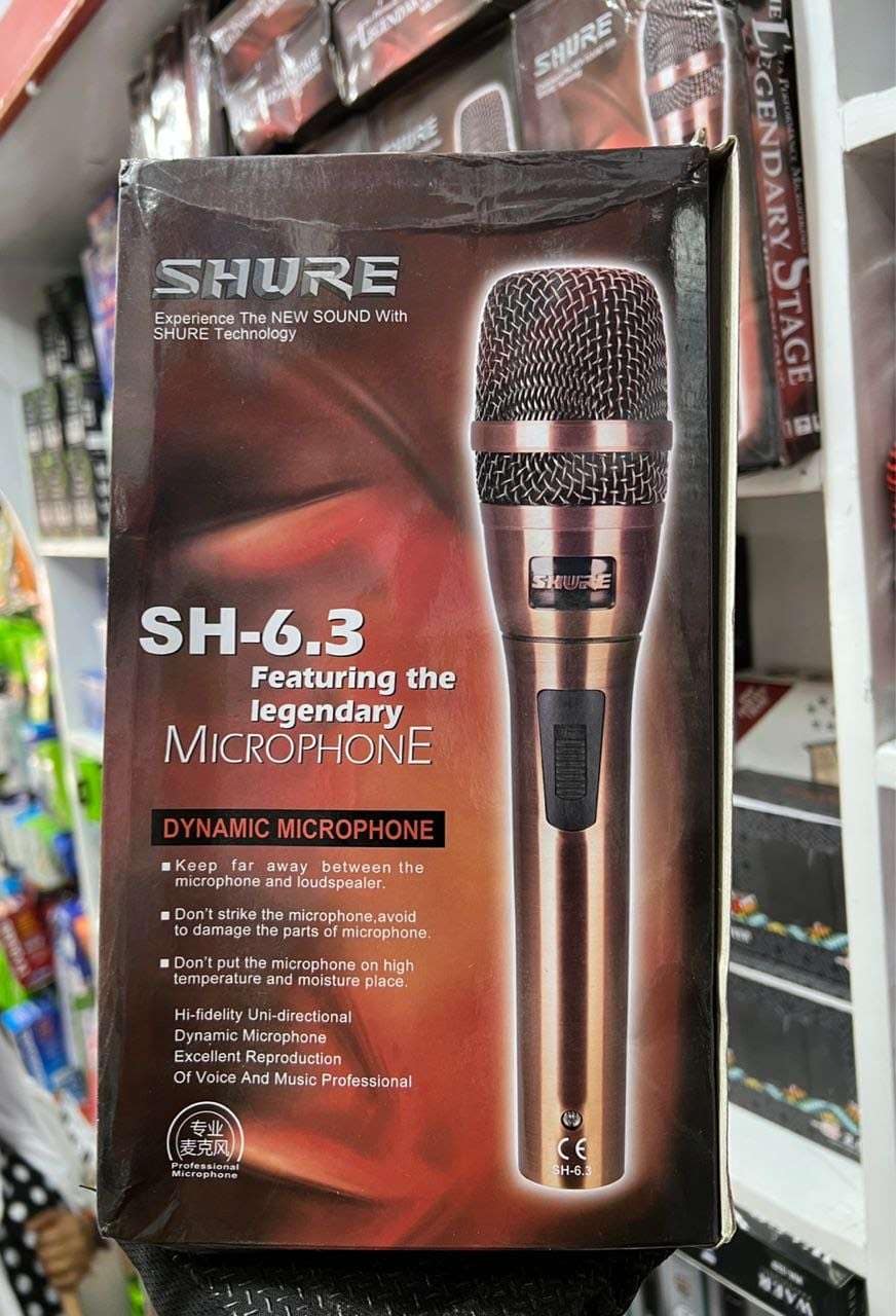 Shure Dynamic microphone - Tsh 40000 now available in Sambazah in Tanzania