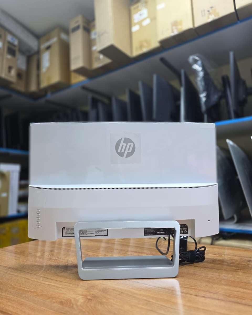 Hp-27-inch-curved-display🔥Brand-new-monitor-🔥19201080-🔥75hz-🔥HDMI-display-portsAvailable-Tsh-650000 available in Tanzania through Sambazah