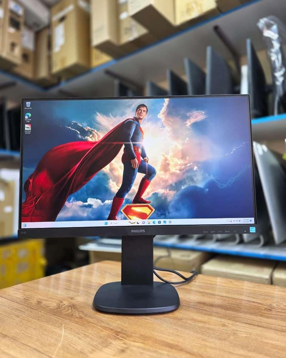 Phillips 243S7E🔥24 inch Full hd monitor🔥With speakers 🔊 🔥Vga-HDMI-display 🔥Adjustable rotate - Tsh 320,000 now available in Sambazah in Tanzania
