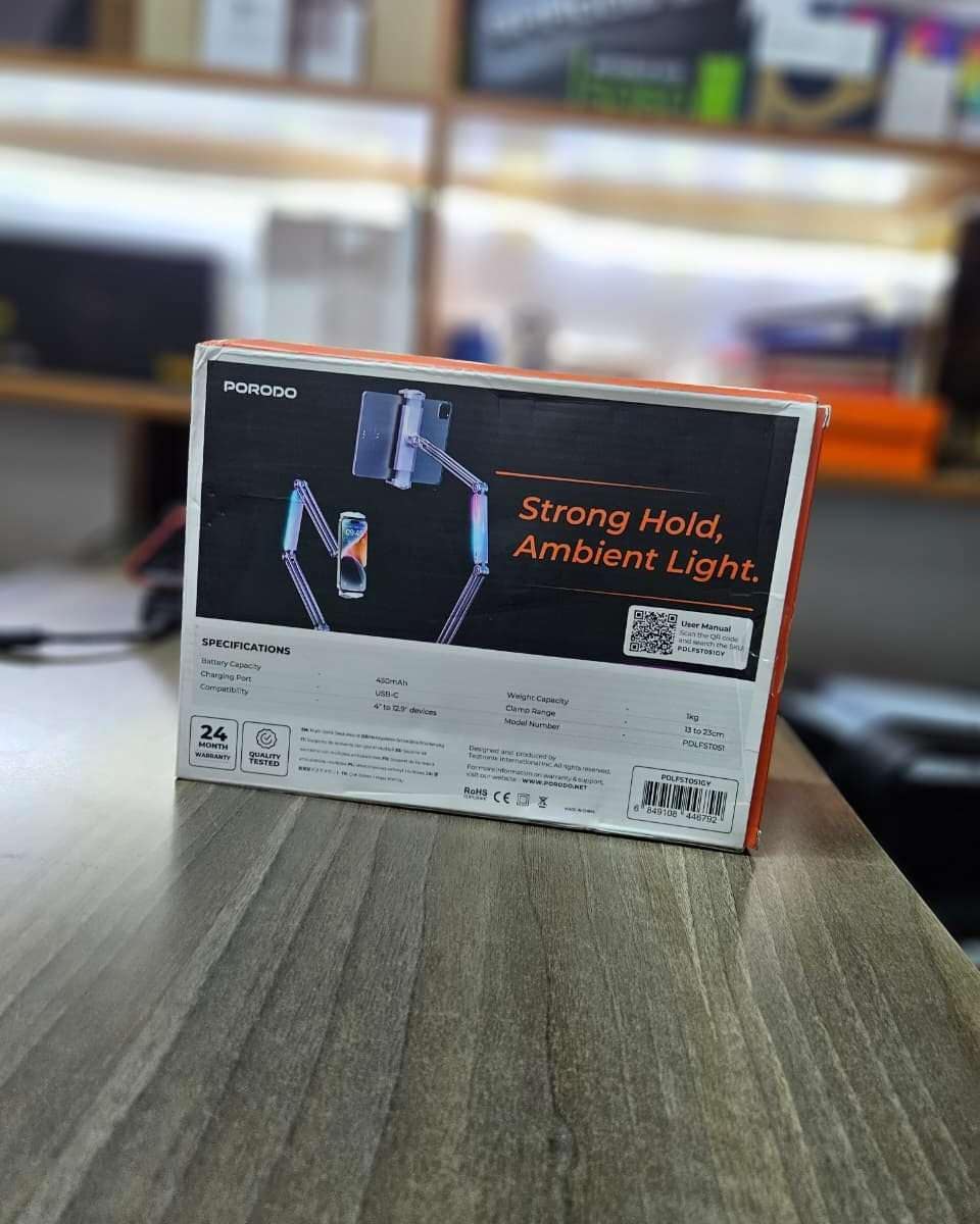PoROdo multi joint tablet clamp available in Tanzania through Sambazah