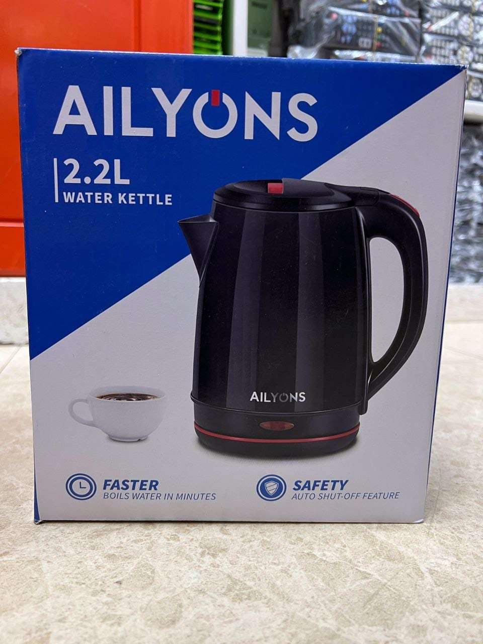 Ailyons 2.2ltr water kettle Tanzania - Tsh 30000 now available in Sambazah in Tanzania