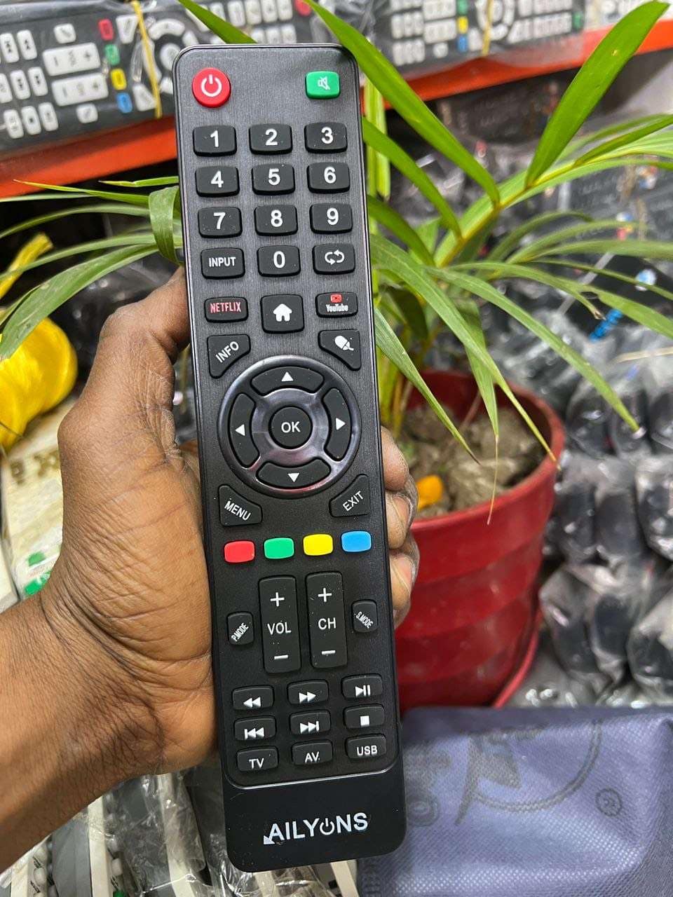 Ailyons tv remote Tanzania - Tsh 12000 now available in Sambazah in Tanzania